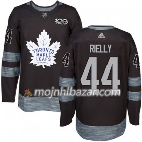 Dresovi Toronto Maple Leafs Morgan Rielly 44 1917-2017 100th Anniversary Adidas Crna Authentic - Muške